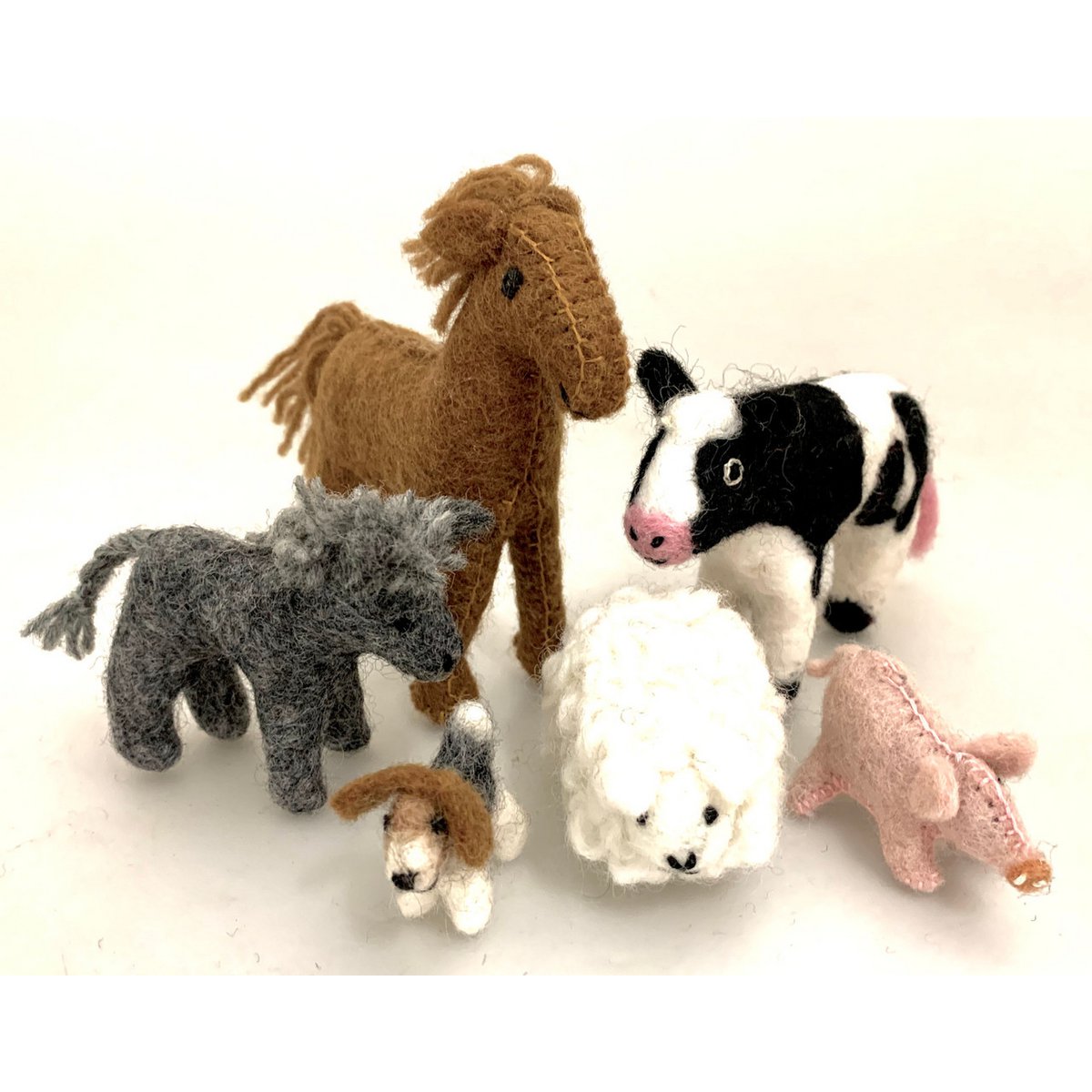 Country Animal Set/6Pc