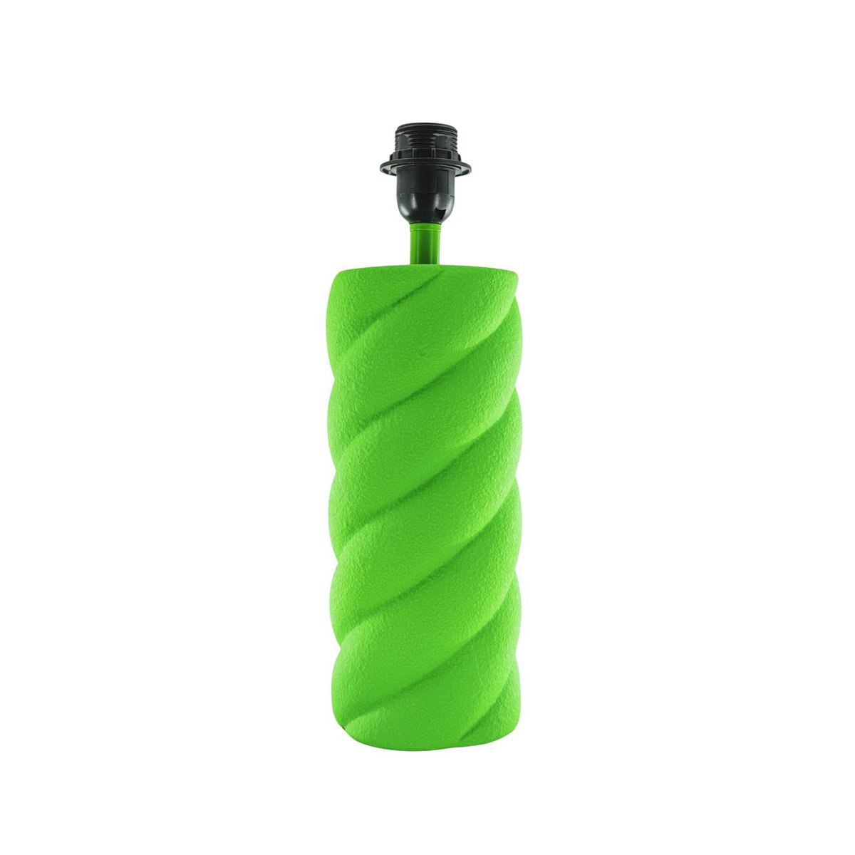 Tafellamp - Keramiek - Neon Green - E27- 12X12X28Cm