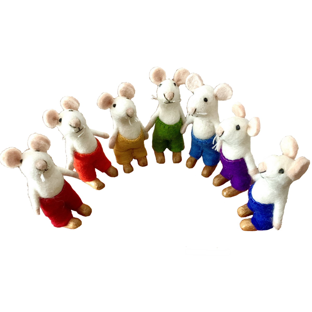 Rainbow Mice/7Pc