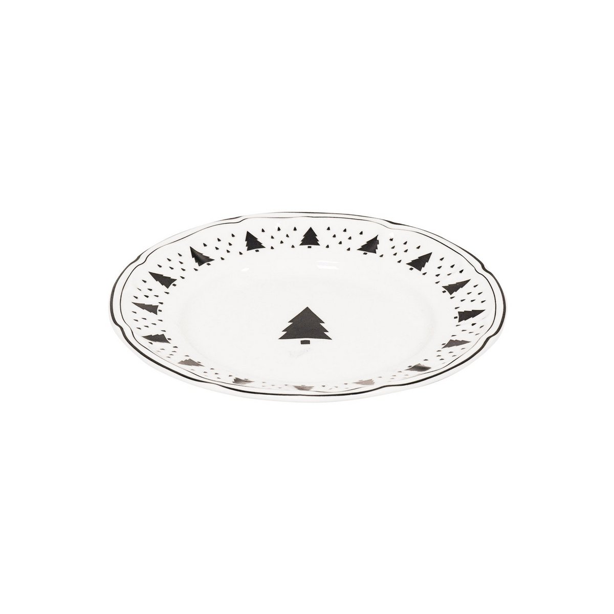 Bord - Kerstboom - Newbone China - 10X15X1,5Cm