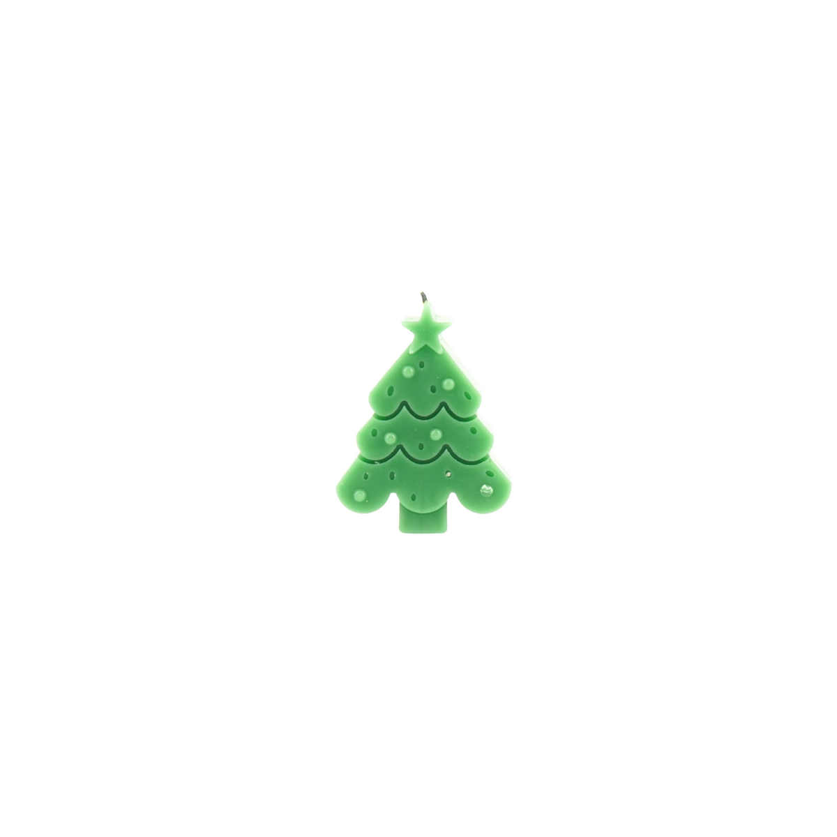 Kaars - Kerstboom - Groen - 70 Gram