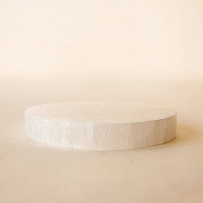 Selenite Plaatbloem Van Het Leven