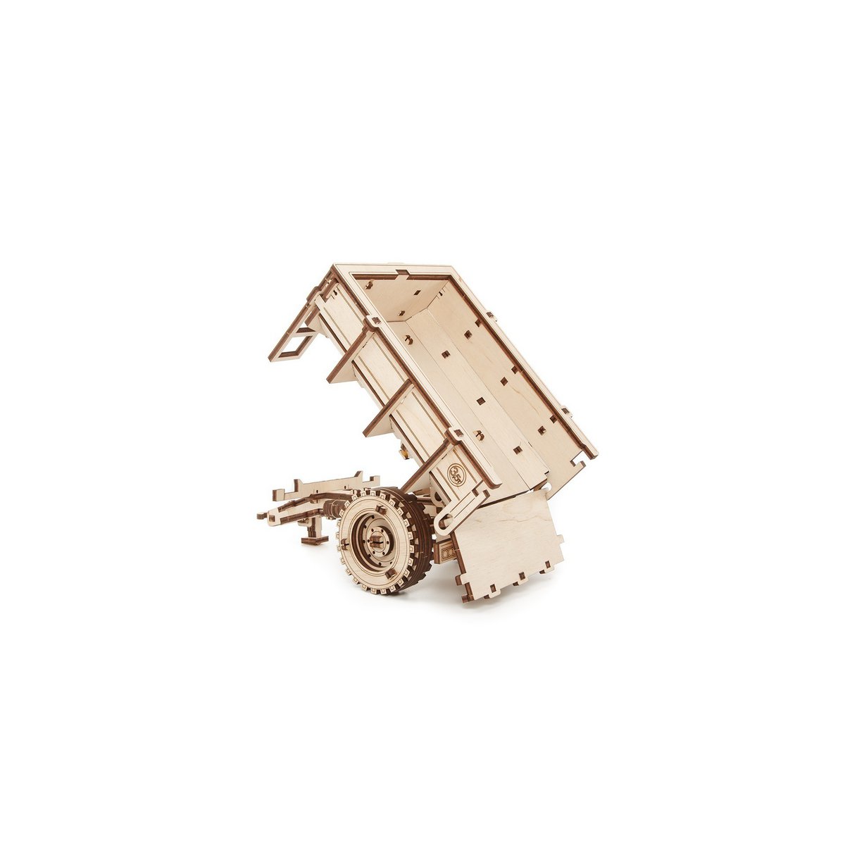 Eco Wood Art (Ewa) 3D Mechanische Puzzel Trailer For K-7M 1072, 50,2X15,2X17,6Cm