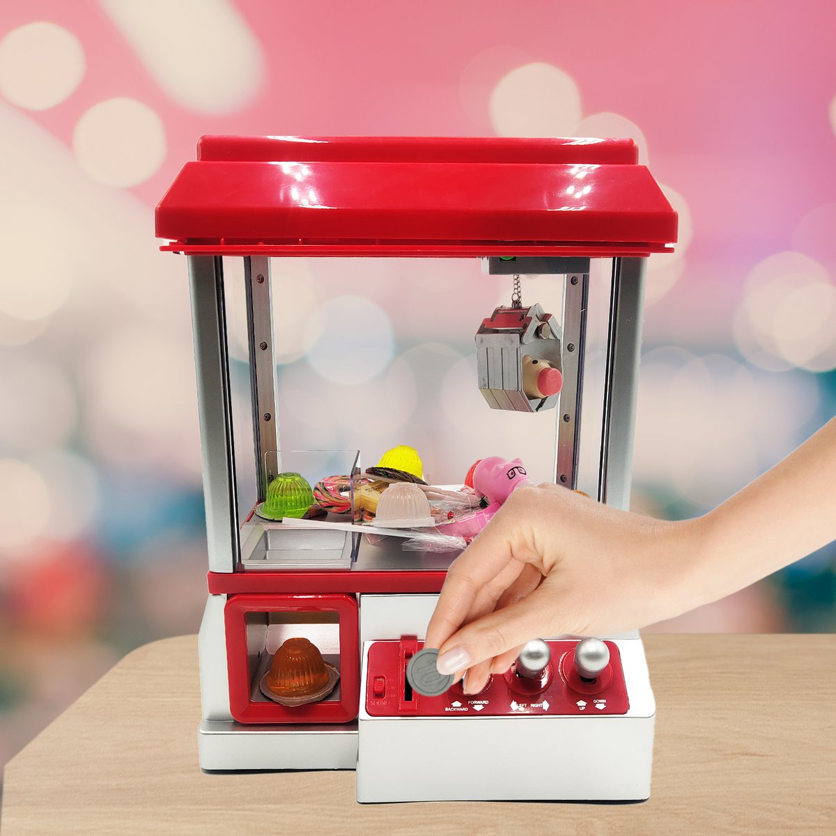 Mad Monkey - Candy Grabber Snoepgrijpmachine, Speelgoed