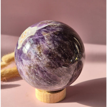 Xl Dream Amethist Edelsteen Bol – 116 Mm (2031G) | Spirituele Edelsteen Voor Rust En Balans Statement Piece
