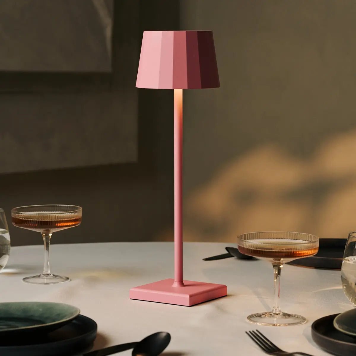 Wouter Flamingo Roze Oplaadbare Tafellamp