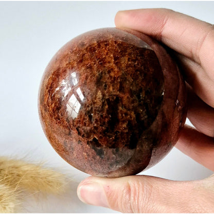 Kristallen Bol Strawberry Quartz 60Mm Of 75Mm Edelsteen Crystal Sphere
