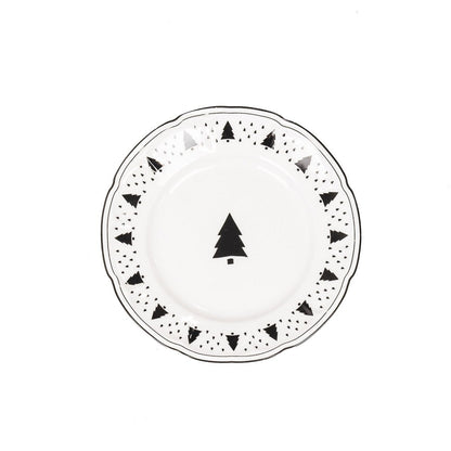 Bord - Kerstboom - Newbone China - 10X15X1,5Cm