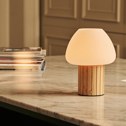 Romée Lichtbruine Oplaadbare Tafellamp