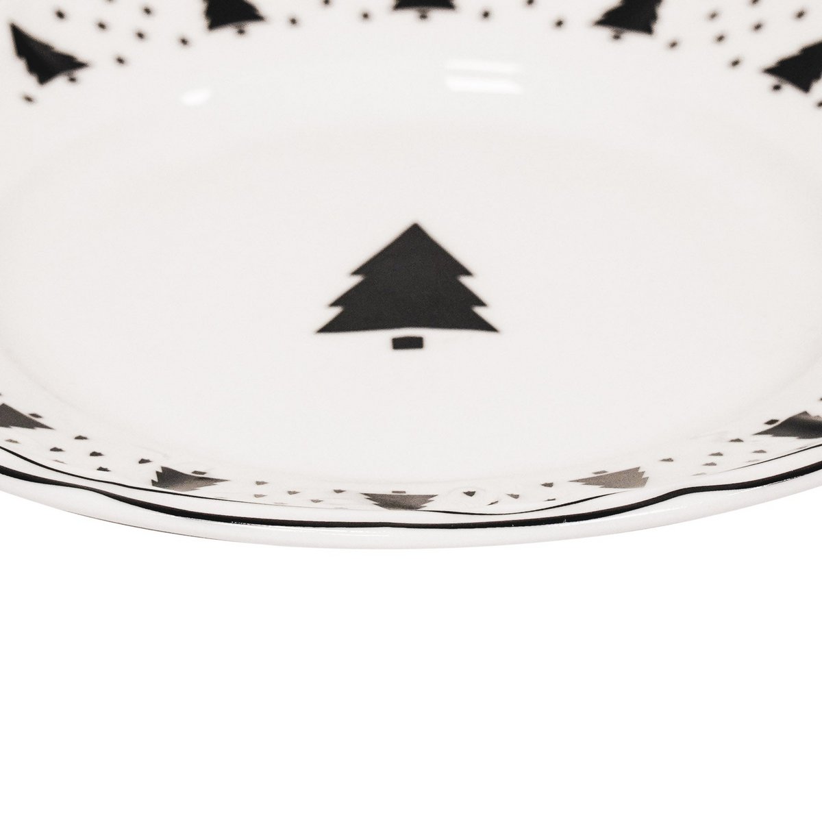 Bord - Kerstboom - Newbone China - 10X15X1,5Cm