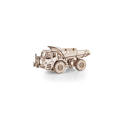 Eco Wood Art (Ewa) 3D Houten Bouwset, Dumptruck-Earthmover Moaz 75053, 4226, 33,6X15,4X14,9Cm