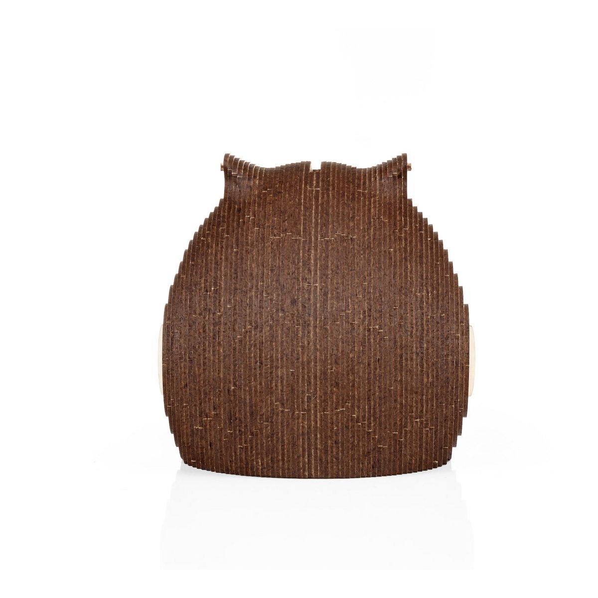 Eco Wood Art (Ewa) 3D Houten Bouwset Spaarpot Uil/Owl, 3809, 15X9,1X15,7Cm