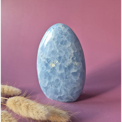Edelsteen Celestien Freeform – Zachtblauwe Ruststeen