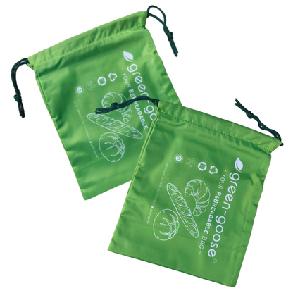 Green-Goose Herbruikbare Rpet Broodjeszakjes - 2 Stuks - 25X20Cm