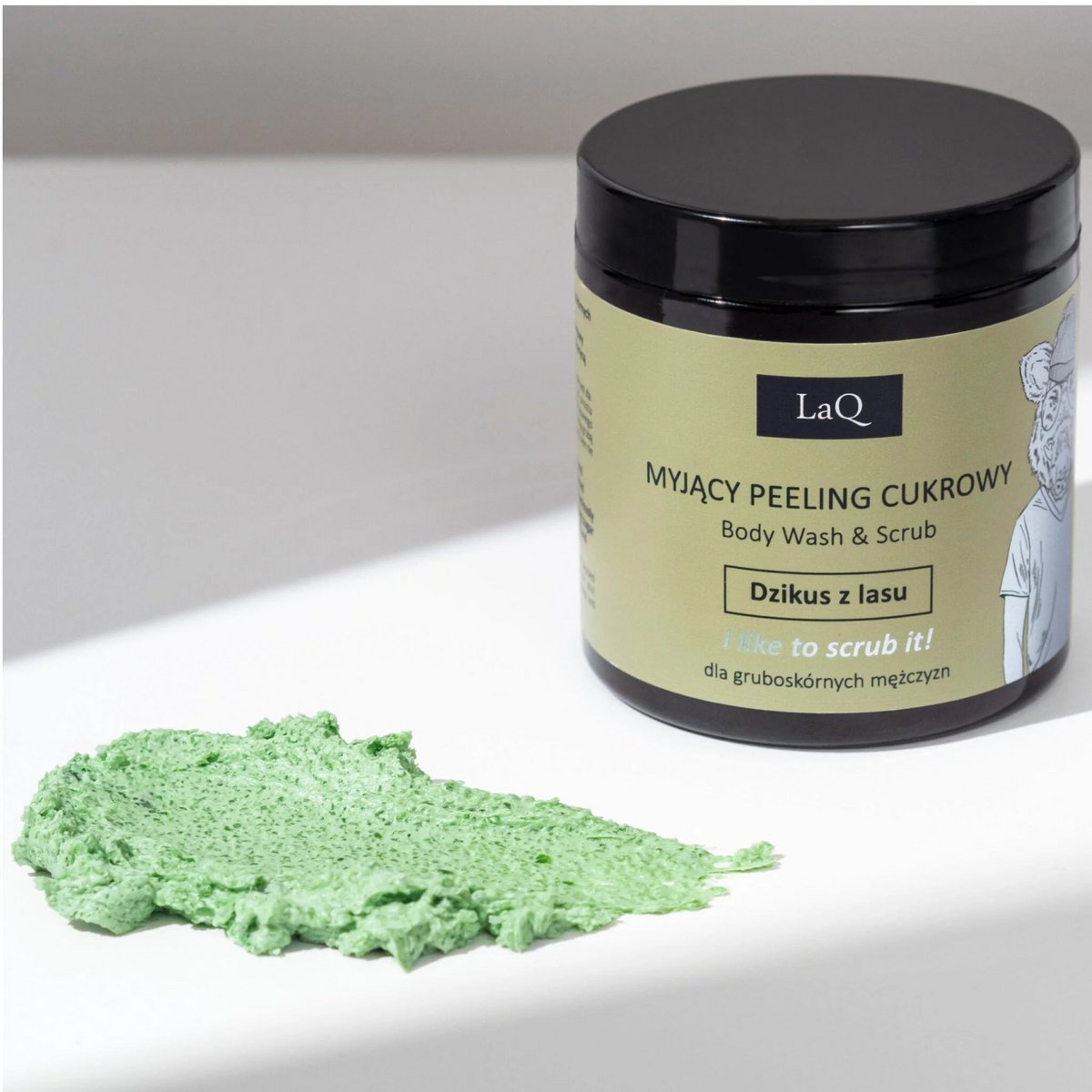 Laq Body Wash & Scrub Grinding Paste Wild Boar – 220Gr