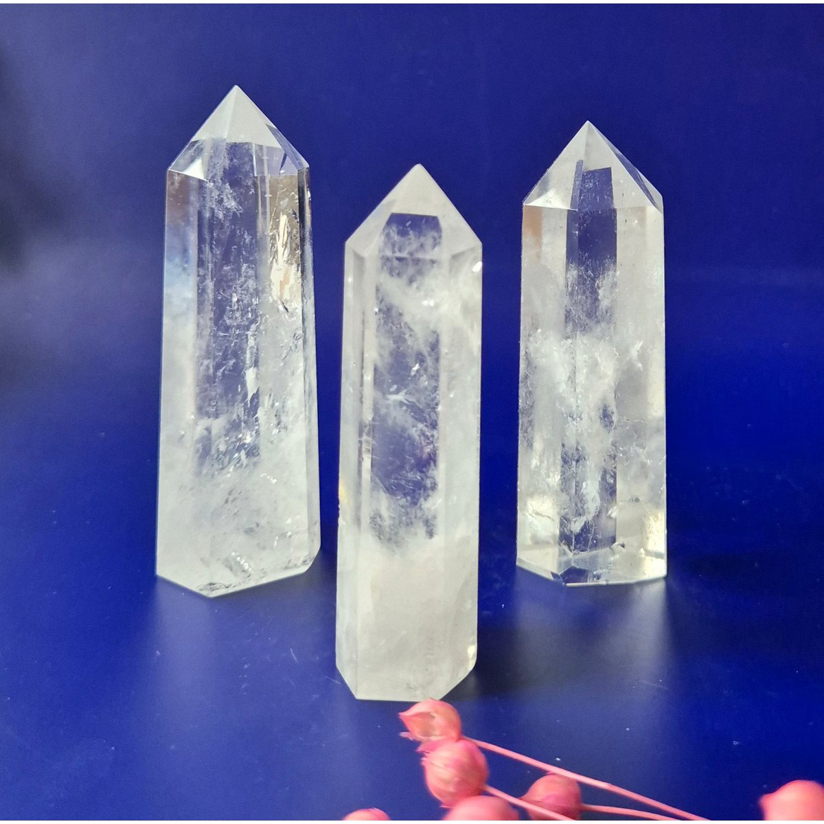 A+ Heldere Kwaliteit Edelsteen Bergkristal Toren / Obelisk (Clear Quartz Tower)