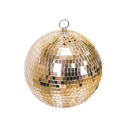 Kerstdecoratie - Kersthanger - Discobal - Schuim - Goud - 25X25X25Cm