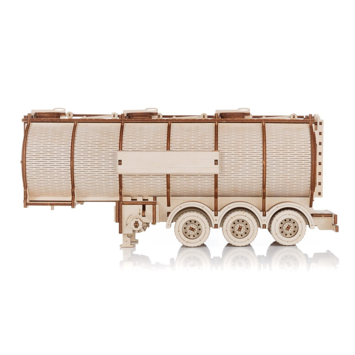 Eco Wood Art (Ewa) 3D Houten Puzzel Tank Semitrailer For Truck Road King, 3410, 39,7X10,8X20Cm