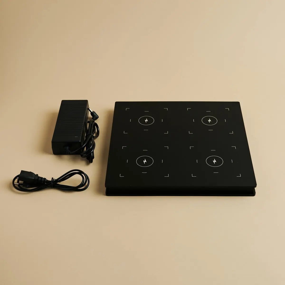 Combiset Professioneel | 4 X De Pijp Mini Midnight Black Oplaadbare Tafellampen & Oplaadstation