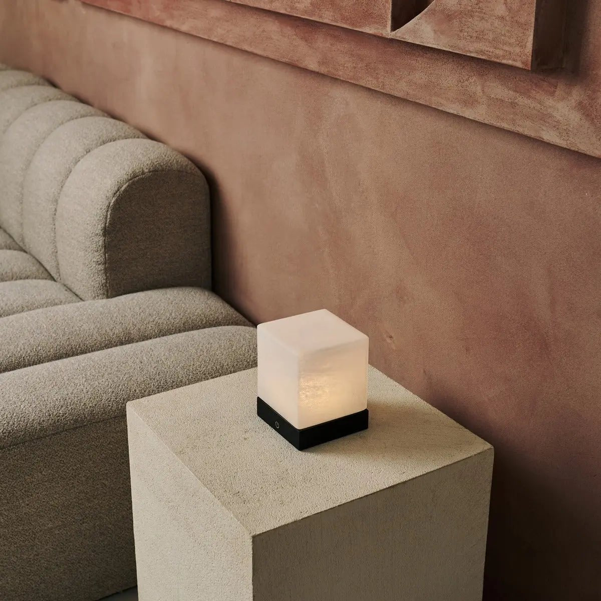Yce Zwarte Oplaadbare Houten Lamp