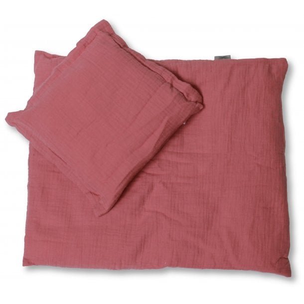 Bedset Oudroze 50Cm
