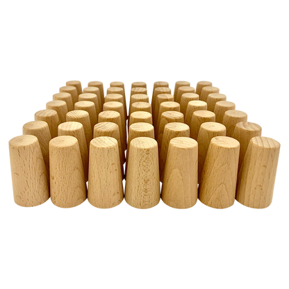 Mini Natural Cones/49Pc