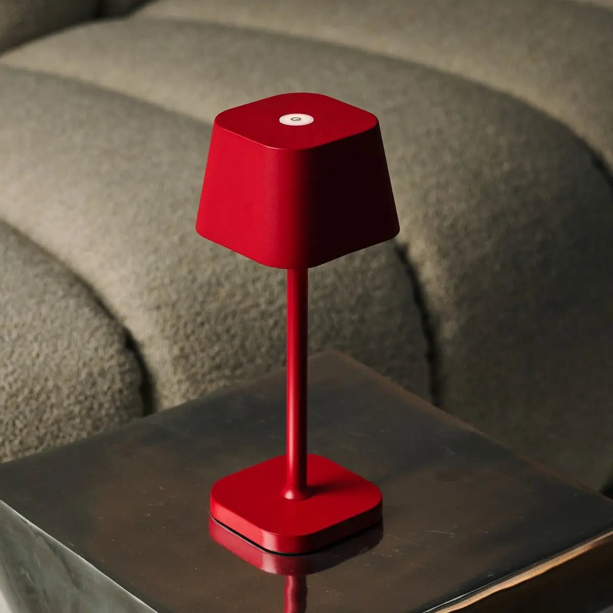 Ava Berry Rode Oplaadbare Tafellamp
