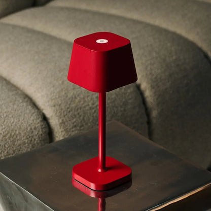 Ava Berry Rode Oplaadbare Tafellamp