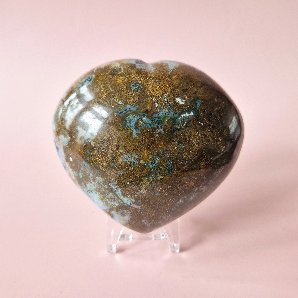 Edelsteen Dikke Ocean Jasper Hart #12– 200 Tot 300 Gram | Uniek & Kleurrijk