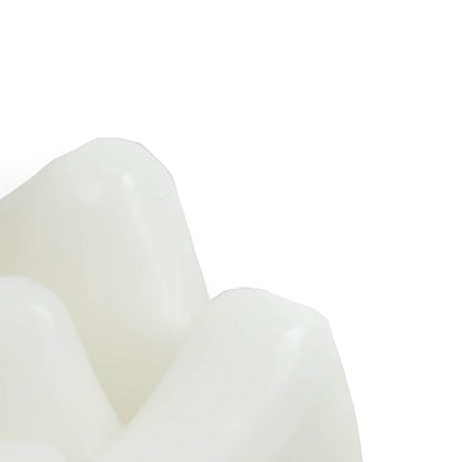 Kaarsen -Middle Vinger - Wax -Wit - 310 Gram - 10X9X17Cm