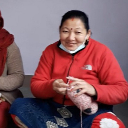 Luna-Leena Varken Roze - Biologisch Katoen - Hand Gehaakt In Nepal