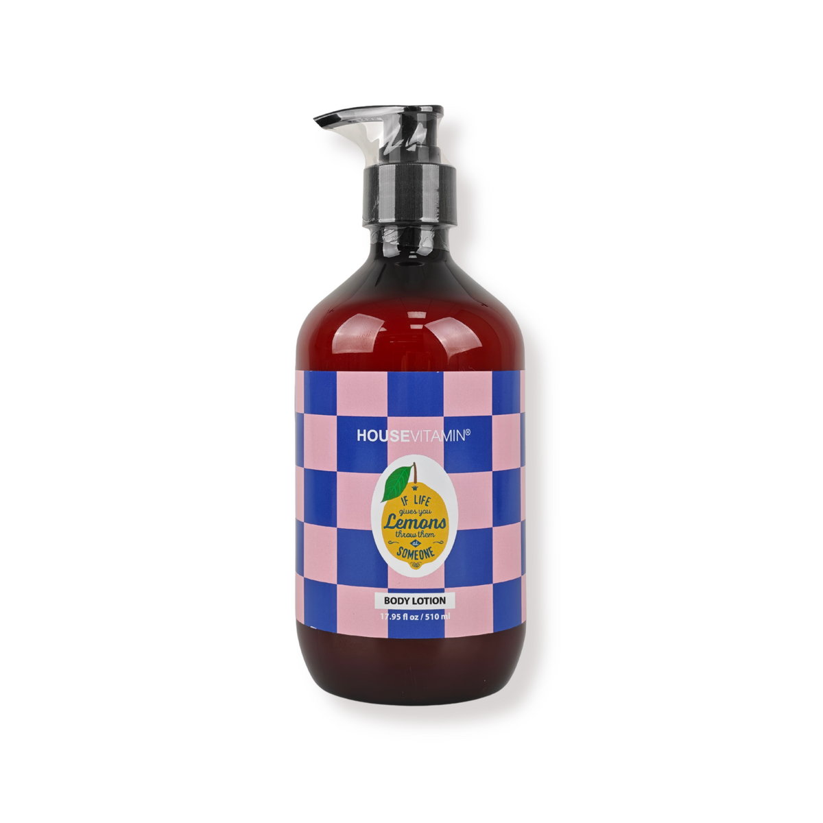 Bodylotion - Veganistische Bodylotion Pompfles - Citroen/Bergamot/Basilicum - 510Ml