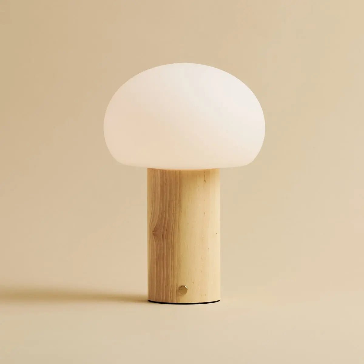 Sam Lichtbruine Houten Oplaadbare Tafellamp