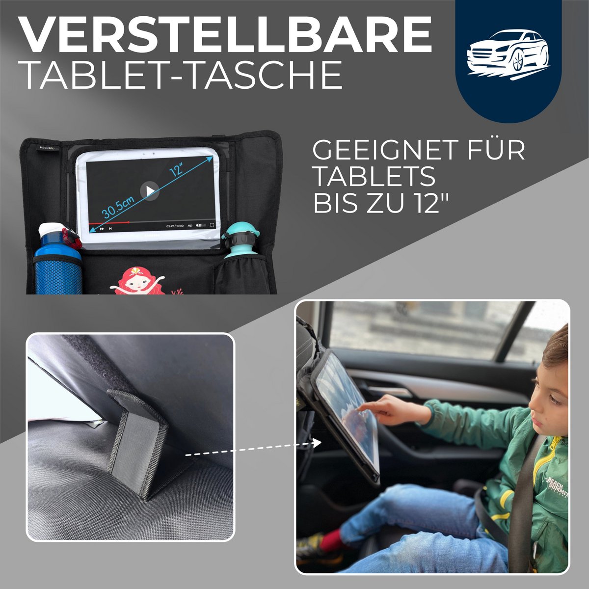 Wedertoel Van De Auto Achterstoel - Mermaid