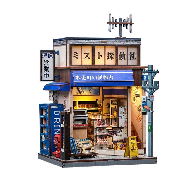 Cutebee, 3D Diy Huisje, Beika-Cho Convenience Store, Cwgc222, 15,5X13,7X22Cm
