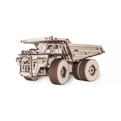 Eco Wood Art (Ewa) 3D Houten Puzzel, Vrachtwagen Belaz 75600, 082, 31X22X15,5Cm