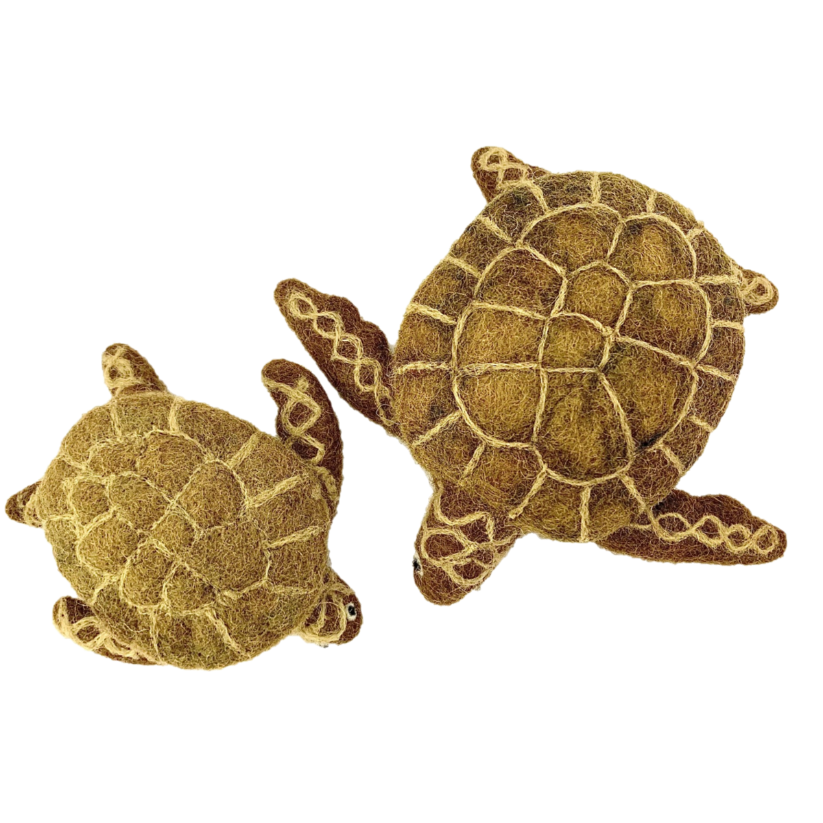 Brown Turtles/2Pc