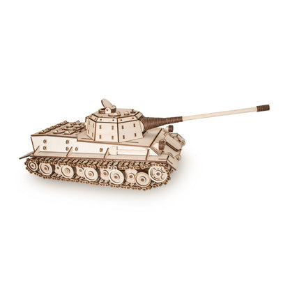 Eco-Wood-Art (Ewa) 3D Mechanische Puzzel, Tank "Lowe", 044, 62X22X18Cm