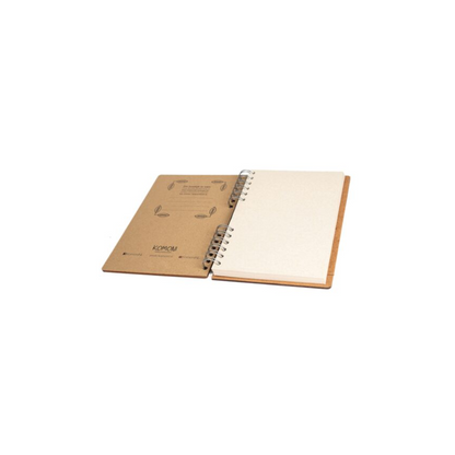 Duurzaam Houten Notitieboek – Komoni – Kolibri Bloem – Hummingbird Flower – Gerecycled Papier – Kolib6B