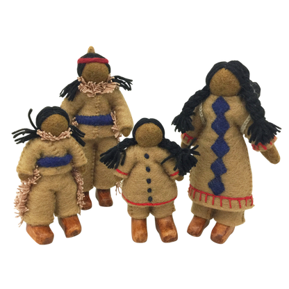 Native American Family/5Pc