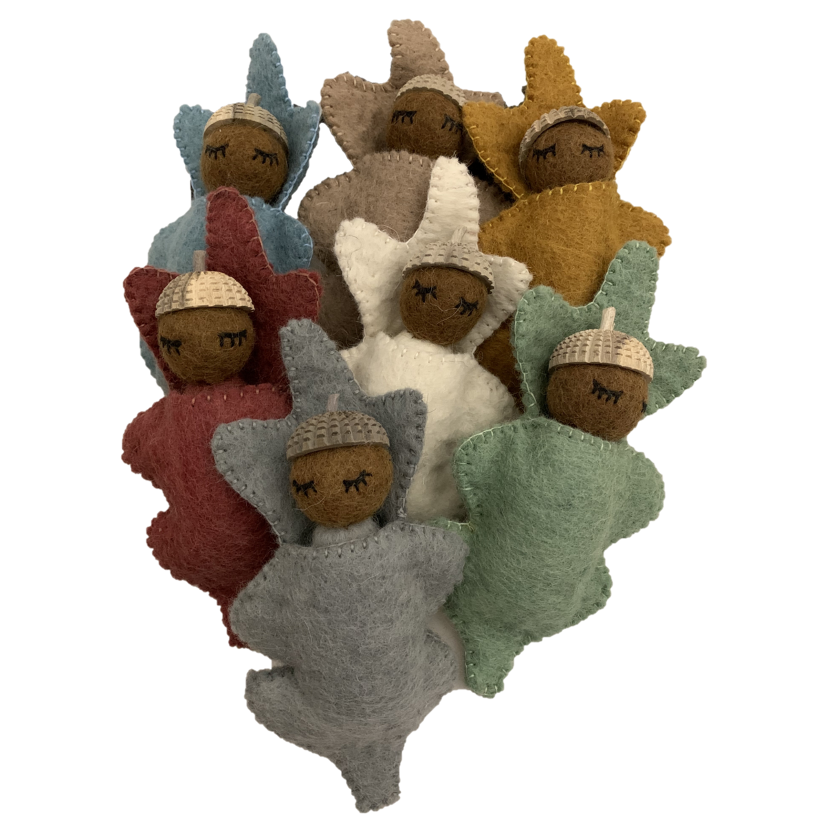 Earth Acorn Babies/7Pc
