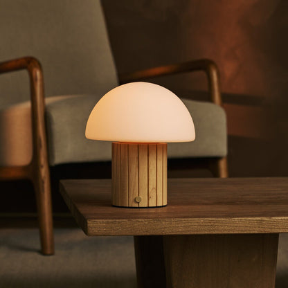 Siebe Lichtbruine Oplaadbare Tafellamp