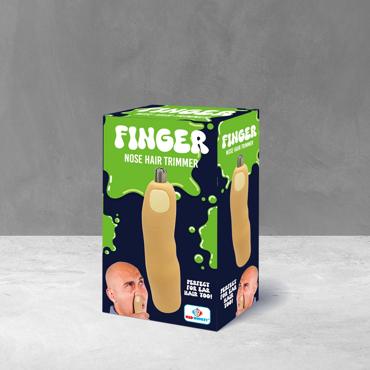 Mad Monkey - Finger Nasen Haar Trimmer