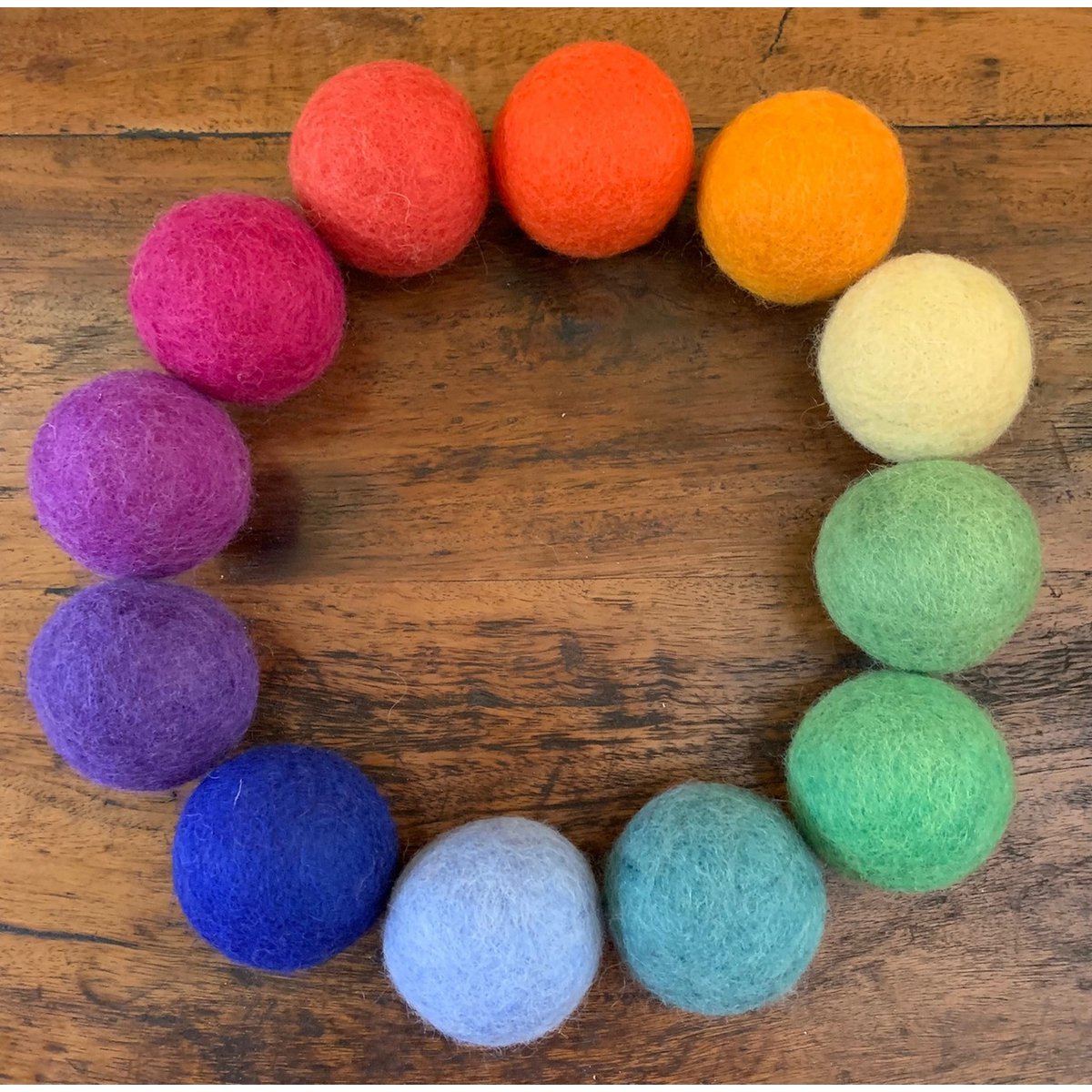 Goethe 5 Cm Felt Balls/12Pc