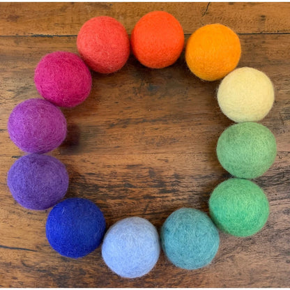Goethe 5 Cm Felt Balls/12Pc