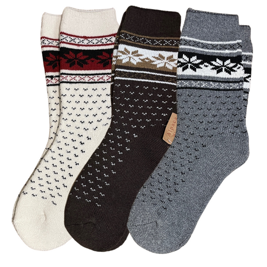 Green-Goose Alpaca Herensokken - 2 Paar - 95%