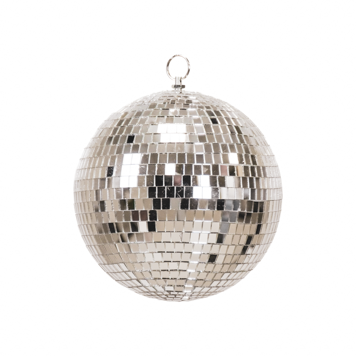 Kerstversiering - Kersthanger - Discobal - Schuim - Zilver - 25X25X25Cm