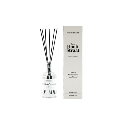 Reed Diffuser - Pc Hooftstraat Amsterdam - Patchouli - 100Ml