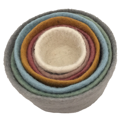 Earth Nested Bowl Set/7Pc