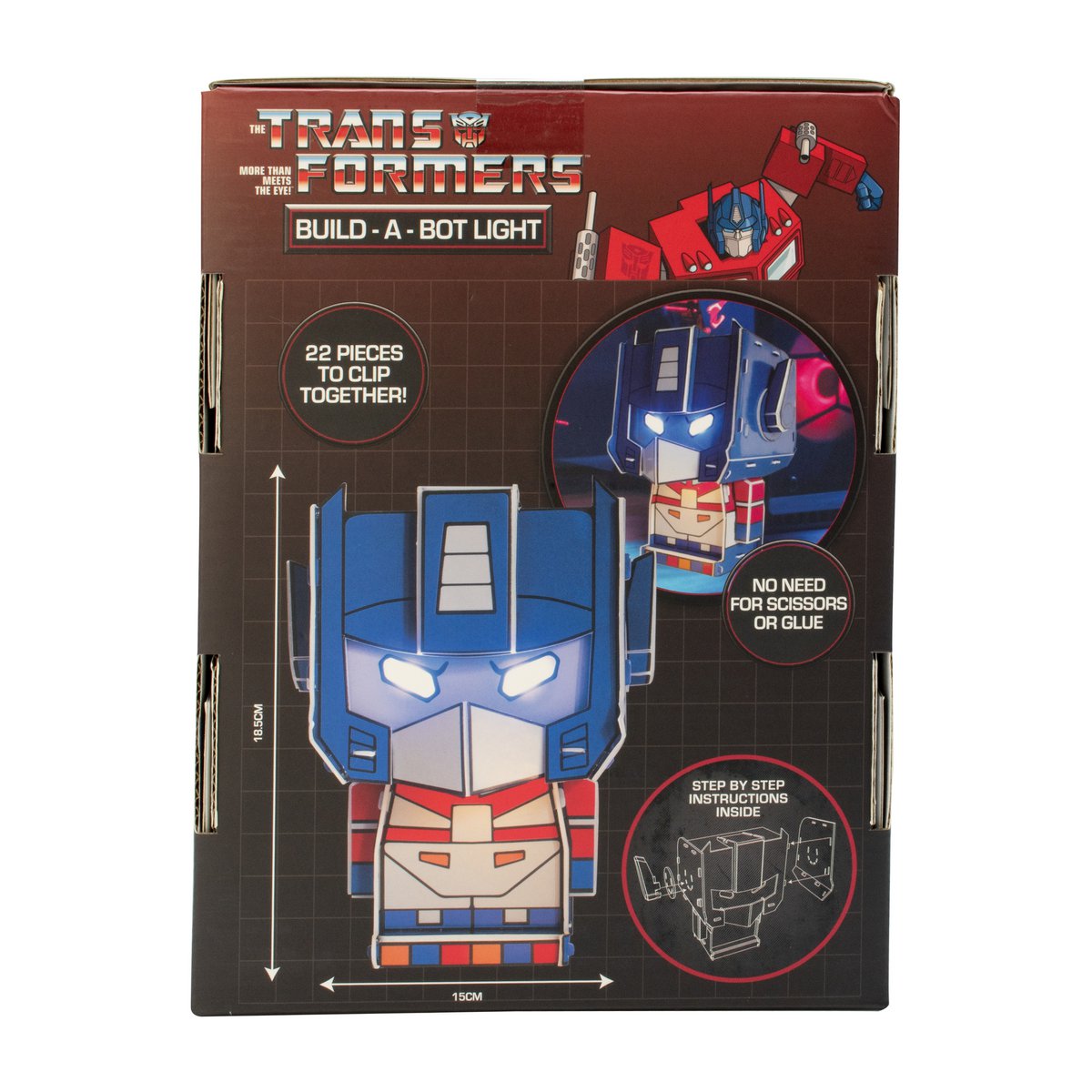 Transformers - Diy-Lamp "Optimus Prime"